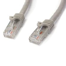 Image of 10 X New StarTech 3 Metre Cat6 UTP Patch Cables with Molded RJ45 Connectors Gray