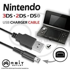 Image of Nintendo USB Charger Cable for DSi / DSi XL / 2DS /2DS XL / 3DS / 3DS XL Power