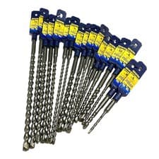 Image of Irwin SDS Masonry Brick Speed Hammer Plus Drill Bit Tungsten Carbide 5mm to 16mm