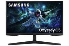 Image of Samsung Odyssey G5 Curved Gaming Monitor 27" 165Hz 1ms Quad HD LS27CG552EUXXU