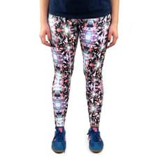 Image of Adidas Womens Ultimate Tight Black/Pink ClimaLite Long Tights M68802 (US)