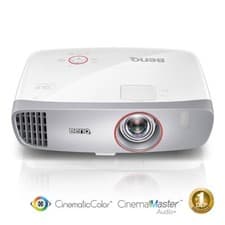 Image of BenQ W1210ST projector 2200 Lumens 1080p home cinema gaming short throw was £930