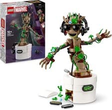 Image of LEGO Marvel Dancing Groot 76297 Buildable Animated Figure Toy