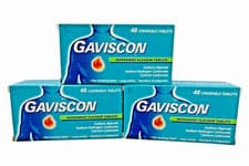 Image of Gaviscon Peppermint Flavour Fast Relief From Heartburn & Indigestion Tablets