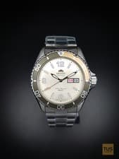 Image of Orient Mako III Sapphire Champagne Automatic RA-AA0821S39B 200M Men's Watch