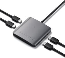 Image of SATECHI USB C Hub 4-In-1 Multiport Adapter, 100W USB-C PD Charging, USB 3.2 10Gb