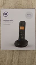 Image of BT Everyday Cordless Landline House Phone Home Phone Basic Call Blocker Black