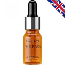 Image of Tan Luxe The Face Self Tan Drops Medium light/medium 30ml Tanning Drops For Face