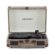 Image of Crosley Cruiser Deluxe Portable Bluetooth Turntable - Havana