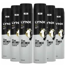 Image of Lynx XXL Gold 72H Sweat Protection Anti-Perspirant Deodorant 6x 250ml ⭐️6 Pack⭐️