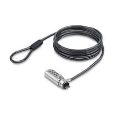 Image of StarTech.com Slim Lock Nano Slot Compatible, 6.6ft (2m) Locking Cable, Desk Anti