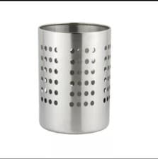 Image of Apollo Round Stainless Steel Utensil Holder Kitchen Storage Solution Home