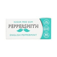 Image of Peppersmith Xylitol Natural English Peppermint Gum 15g