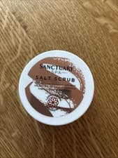 Image of New & Sealed Sanctuary Spa Salt Scrub 100g Body Scrub
