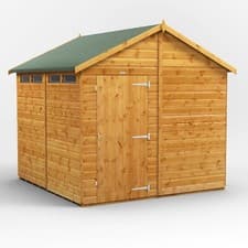 Image of Shed | Power Apex Garden Sheds | Security Shed | Sizes 4x4 up to 8x8