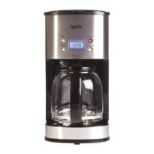 Image of Digital Filter Coffee Maker, 800W, Black/Silver, Igenix IG8250