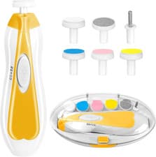 Image of Baby Nail Trimmer Electric, 6 in 1 Baby Nail Clippers, Baby Nail File,Nail File