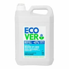 Image of Ecover Washing Up Liquid Camomile and Clementine 5 Litre NEW Design Refill Cap