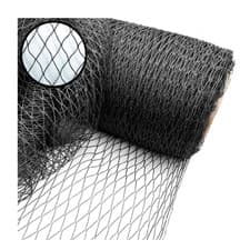 Image of Garden Netting Bird & Pond Protection Anti-Tangle Knitted Black 2m - 12m Wide