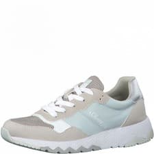 Image of S.Oliver Sneakers Lace-Up Shoes Half Shoes Sports Shoes Beige / Mint