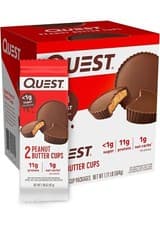 Image of Quest Low Carb, Gluten Free, Keto Friendly, Peanut Butter Protein Cups, 12 Count