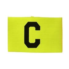Image of Precision Big C Captains Armband - Fluor Yellow - Junior