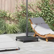 Image of Outdoor Umbrella Base Dark grey 45 x 45 x 31.5 cm vidaXL