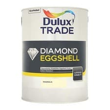 Image of DULUX TRADE DIAMOND EGGSHELL MAGNOLIA 5L