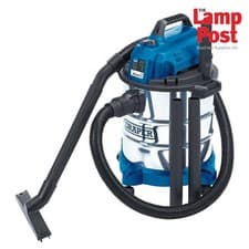 Image of Draper 13785 230V Wet & Dry Vacuum Cleaner with Stainless Steel Tank 20L 1250W