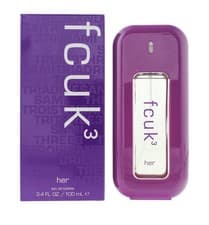 Image of FCUK 3 Her Eau de Toilette 100ml Spray for Her