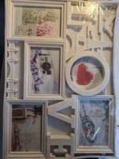 Image of Photoframes Love Heart Images Collage Aperture Picture Photo Frame Hanging Wall