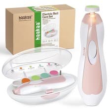 Image of Baby Nail Trimmer Electric Safe Baby Nail Clippers Baby Nail File Kit