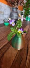 Image of Vase Hand crafted made from organic material. More colours available