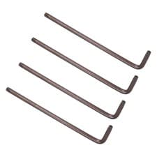 Image of 4pcs Tamper Proof Torx Key T45 L-Shape Star Wrench for Auto Maintenance