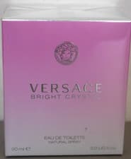 Image of Versace BRIGHT CRYSTAL Eau de Toilette Natural Spray 90ml - NEW