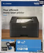 Image of Brother HL-L2400DW A4 Mono Wireless Laser Printer (OPEN BOX) Toner & VAT Incl