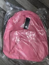 Image of Adidas Badge of Sport Backpack Pink HE9698 New Tags School Uni College