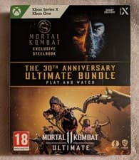 Image of MORTAL KOMBAT 11 30th ANNIVERSARY ULTIMATE BUNDLE XBOX ONE SERIES 4K STEELBOOK