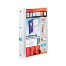 Image of Elba Vision 25mm 2 O-Ring Presentation Binder A4 White 100080889