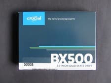 Image of Crucial BX500 500GB 2.5" Inch SATA Solid State Drive SSD - NEW & SEALED