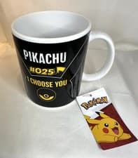 Image of Pokemon Heat Changing Mug Pikachu I Choose You Pokedex no 025 Ceramic