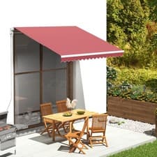Image of 3/4/5/6M Retractable Awning Manual Outdoor Garden Canopy Patio Sun Shade Shelter