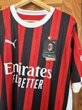 Image of AC Milan PUMA 24/25 Home Shirt Men's XL BNWT