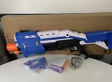 Image of Nerf Fortnite Pump Action Dart Blaster Bossmerg 12 Darts & Targets New In Box