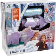 Image of Frozen 2 Queen Elsa Magic Ice Jewel Detail Lace Trim Sleeve New Kids Toy