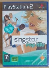 Image of SINGSTAR POP HITS PS2 SOLUS GAME UK PAL BRAND NEW & SONY SEALED PLAYSTATION 2