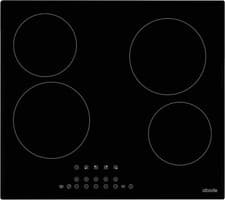 Image of Abode A60EH301B Electric Hob LED Ceramic Cooktop with 4 Cooking Zones Black
