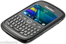 Image of Genuine Original BlackBerry Curve 9220 9310 9320 Premium Black Shell Cover Case