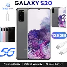 Image of Samsung Galaxy S20 5G-128GB/12GB Dual Sim Unlocked Excellent Brand New Condition