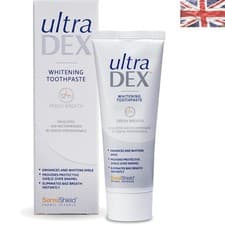 Image of Ultradex Whitening Toothpaste 75ml - Stronger, Brighter Teeth with Mint Flavor